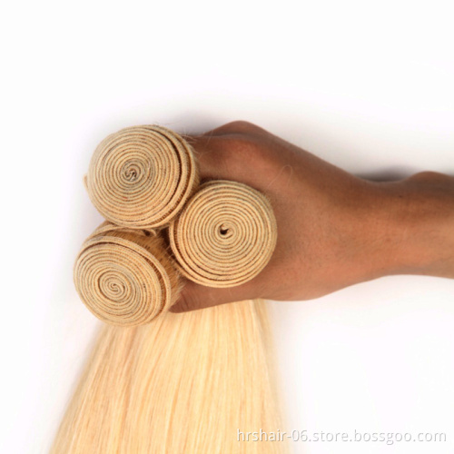 vendor stock factory price Peruvian virgin hair 613 straight 10A bundles